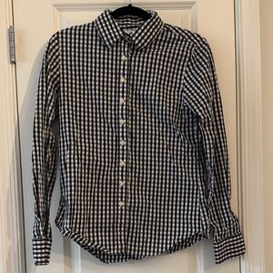 The Shirt by Rochelle Behrens Black and White Gingham Men's Shirt